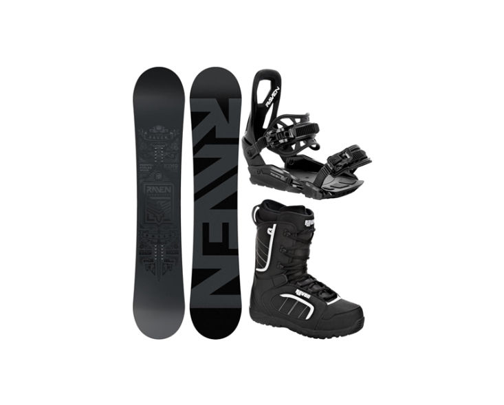 RAVEN Snowboard Set